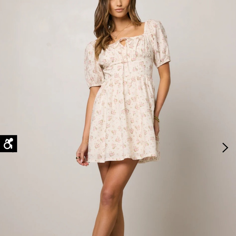 Bohme Bessie Floral Mini Dress size small